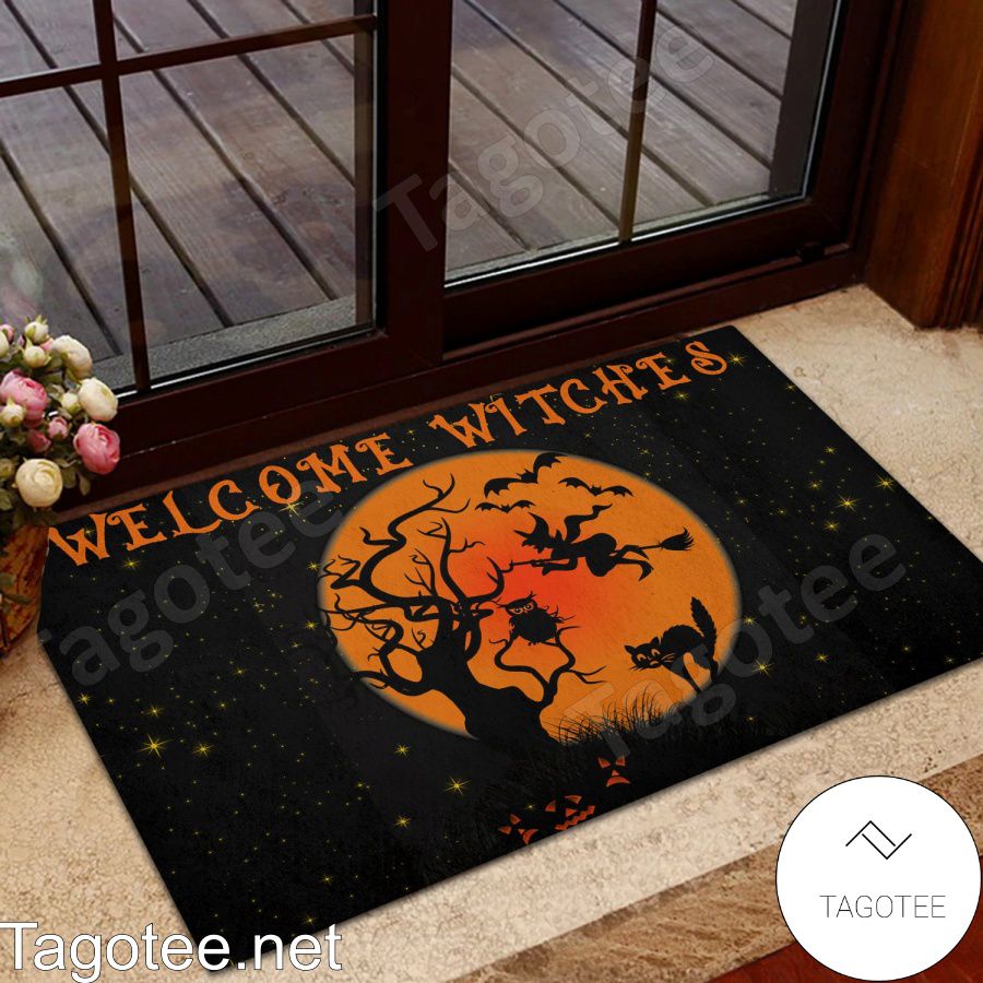 Halloween Welcome Witches Doormat