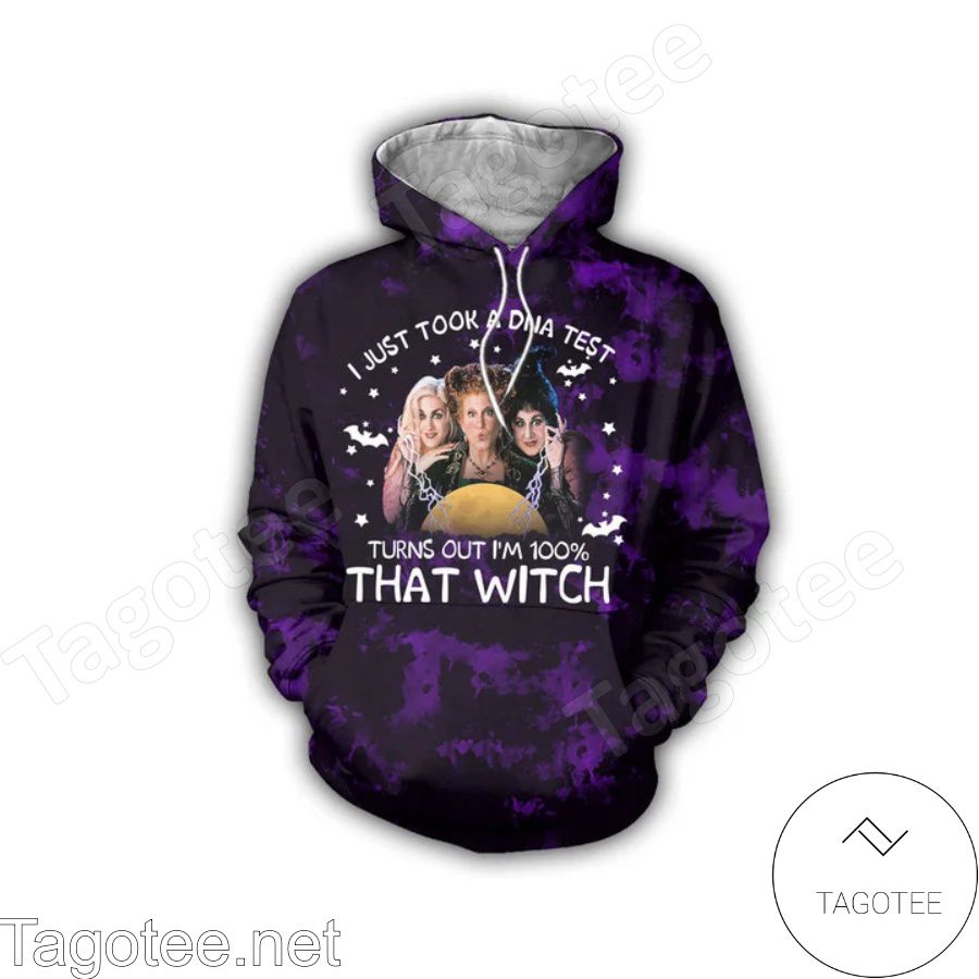 Hocus Pocus I Just Took A Dna Test Turns Out I'm 100% That Witch Hoodie And Leggings a