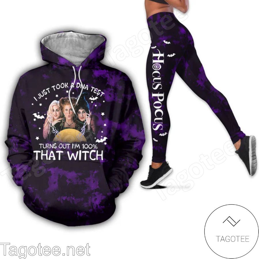 Hocus Pocus I Just Took A Dna Test Turns Out I'm 100% That Witch Hoodie And Leggings