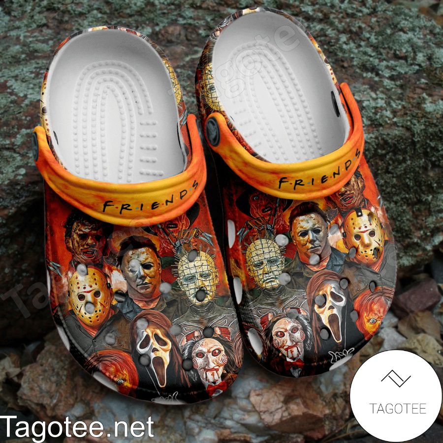 Horror Movies Characters Friends Crocs Clogs