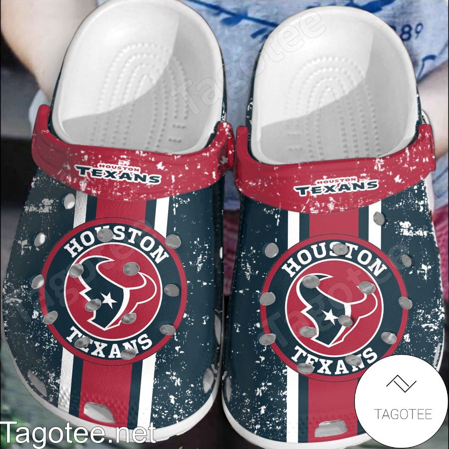Houston Texans Logo Football Crocs Clogs