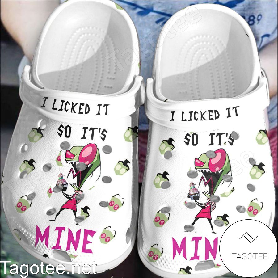 Invader Zim I Licked It So It's Mine Crocs Clogs