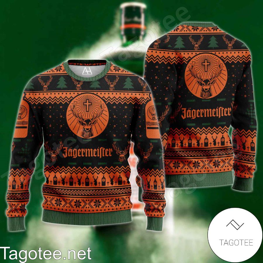 Mickey Mouse Louis Vuitton orange pattern christmas sweater