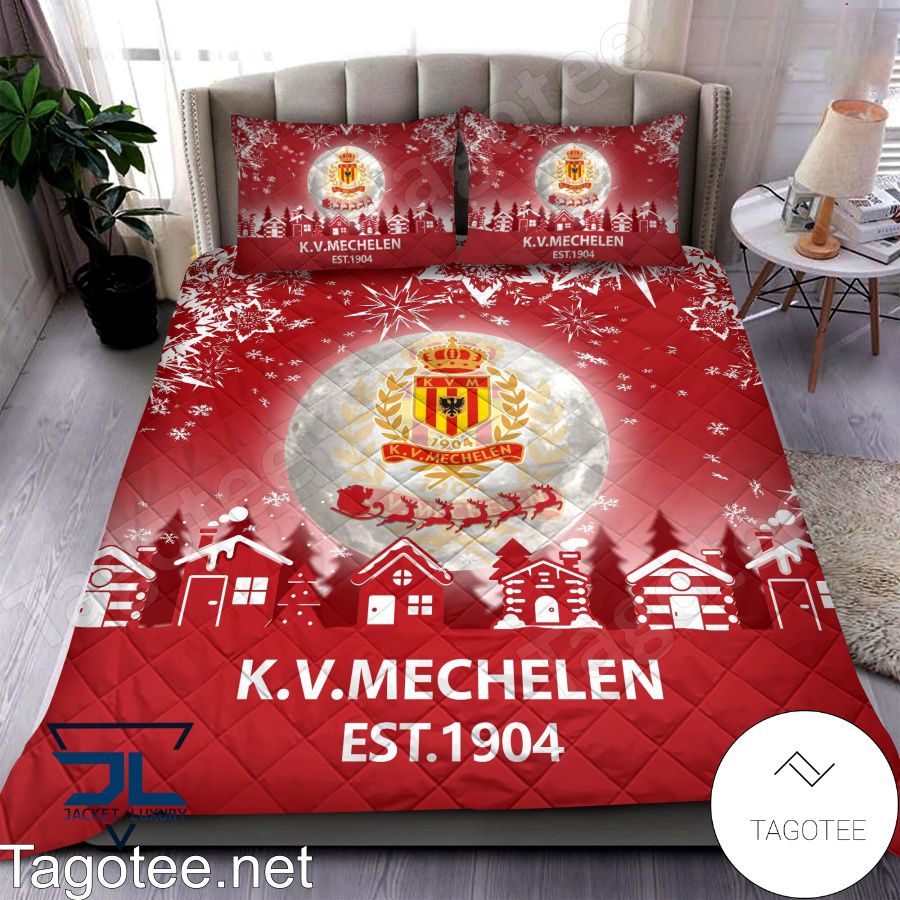 K.v. Mechelen Est 1904 Christmas Bedding Set
