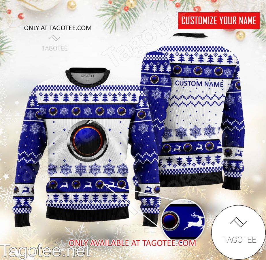 Karma Logo Personalized Ugly Christmas Sweater - EmonShop