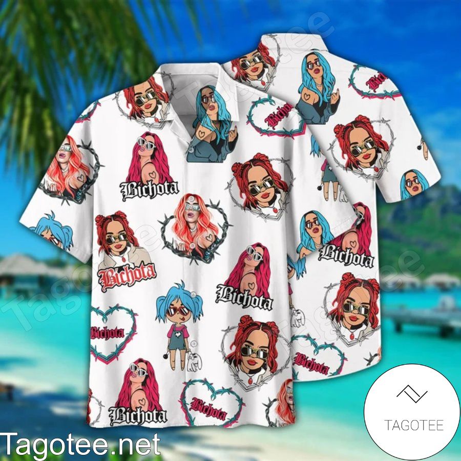 Karol G Bichota Hawaiian Shirt a
