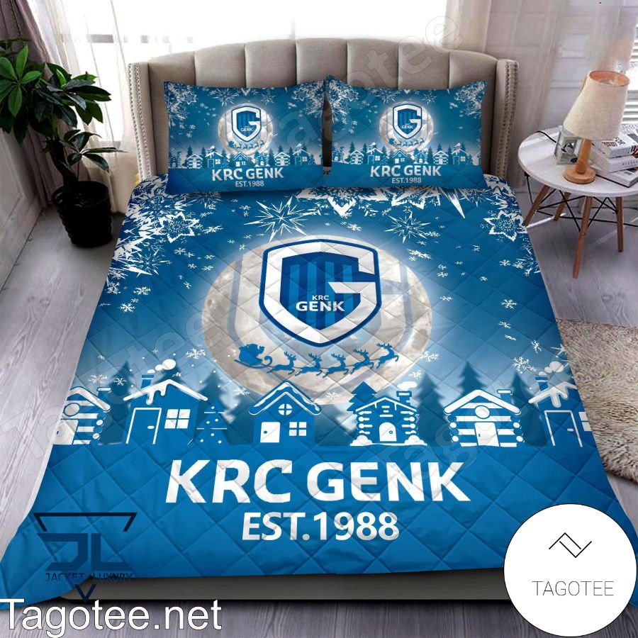 Krc Genk Est 1988 Christmas Bedding Set