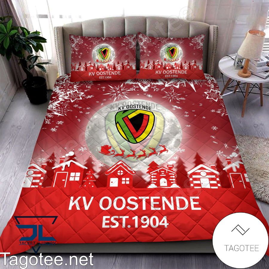 Kv Oostende Est 1904 Christmas Bedding Set