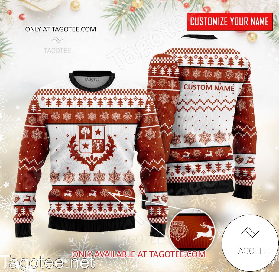 Loro Piana Logo Personalized Ugly Christmas Sweater - EmonShop