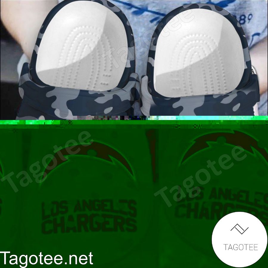 Los Angeles Chargers Logo Color Splash Crocs Clogs - Tagotee