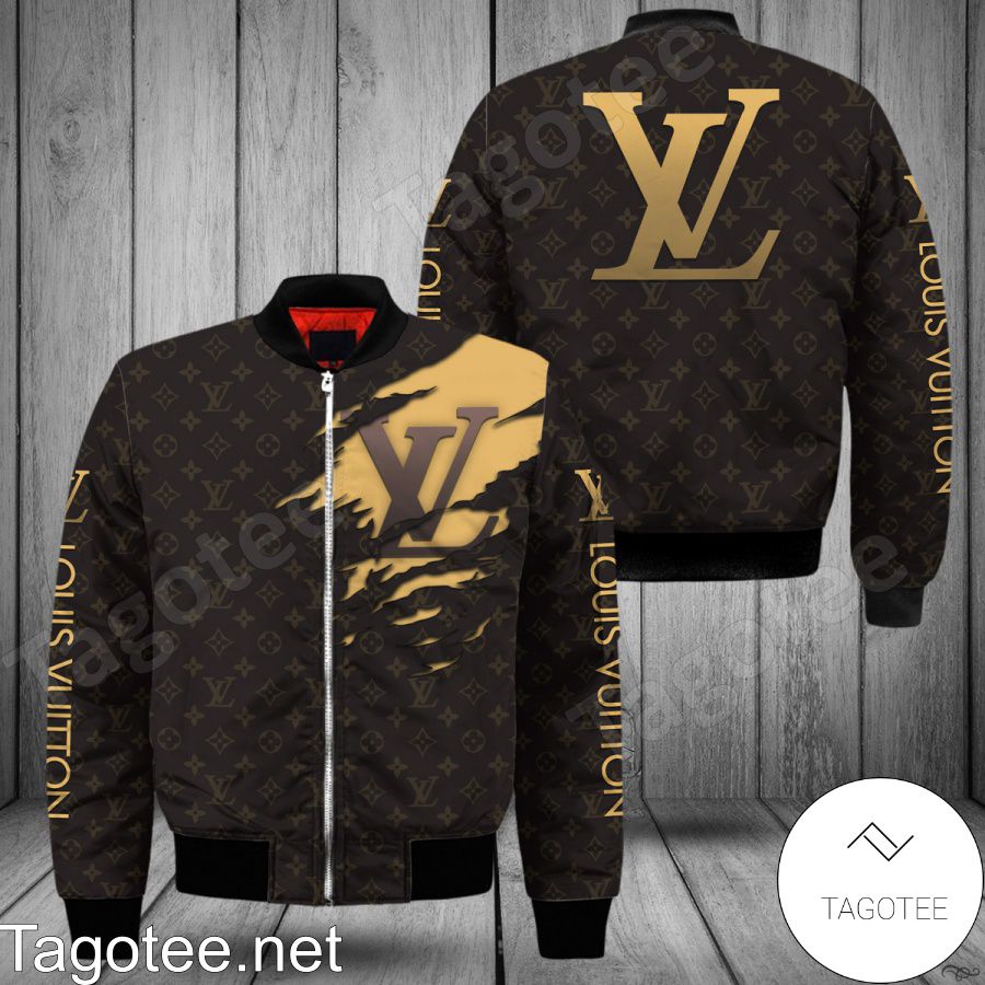 Louis Vuitton Monogram Black And Yellow Hoodie - Tagotee