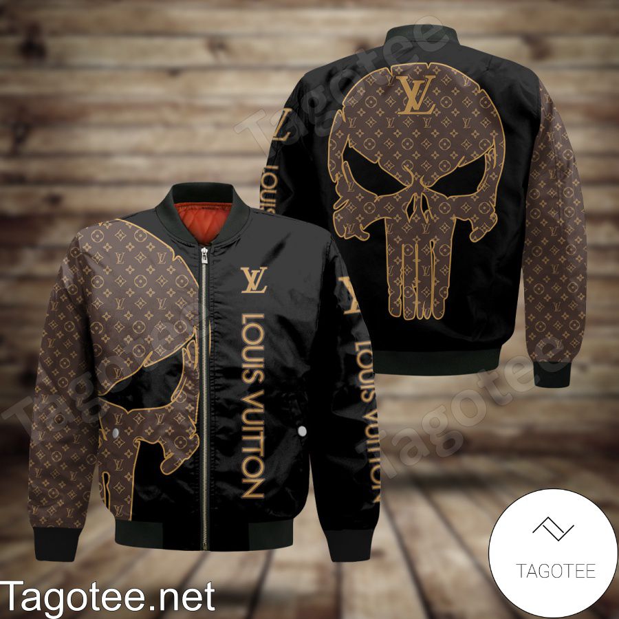 Louis Vuitton Skull Monogram Shirt - Tagotee