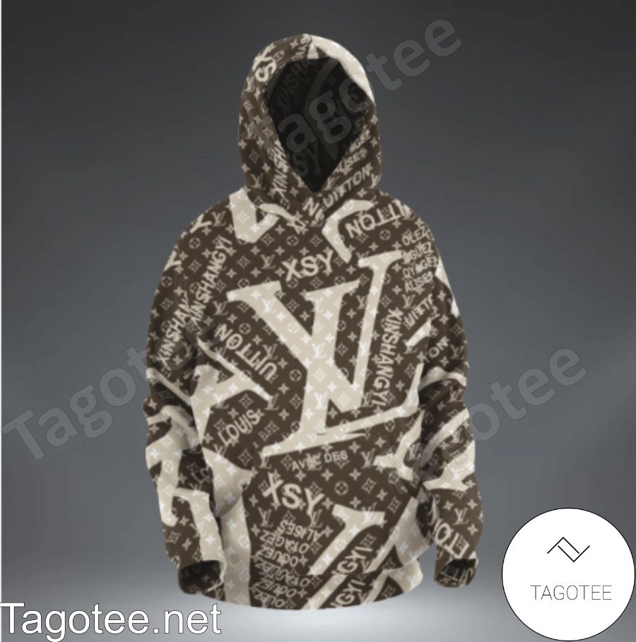 Louis Vuitton 2021 LV Monogram Hoodie - Grey Sweatshirts & Hoodies,  Clothing - LOU788115