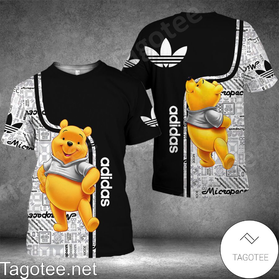 Luxury Adidas Brand Distinct Logo Winnie The Pooh Shirt