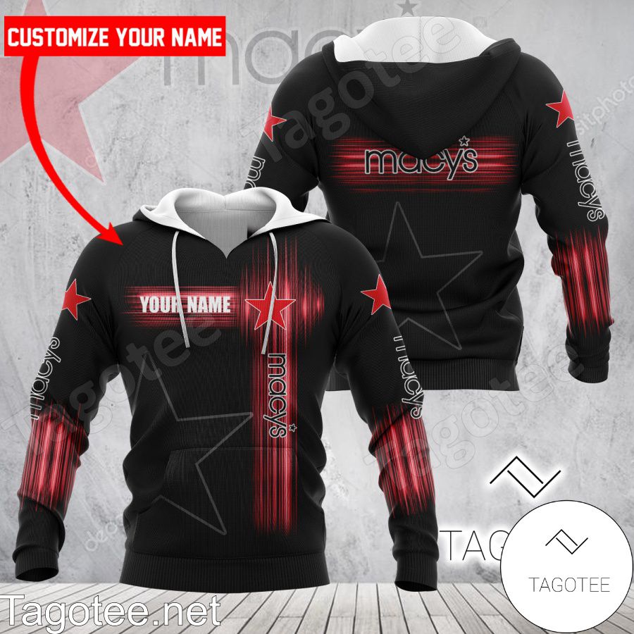 Macy's Custom 3D Shirt, Hoodie Jacket a