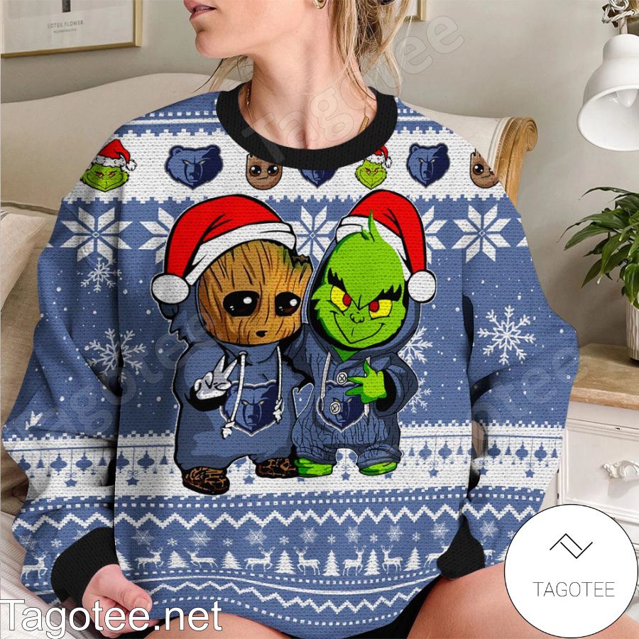 Ny Knicks Ugly Christmas Sweater, All Over Print Sweatshirt- TAGOTEE