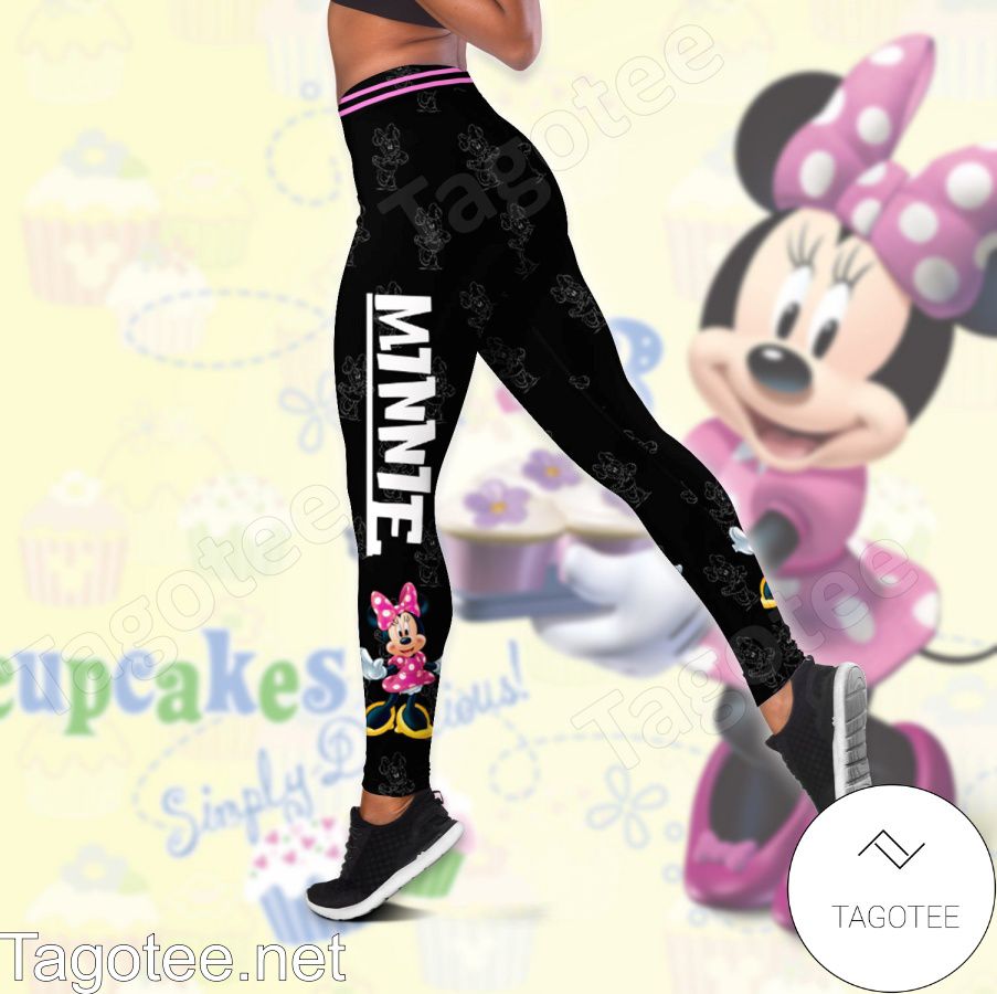 Minnie Mouse Cute Shirt, Tank Top And Leggings c