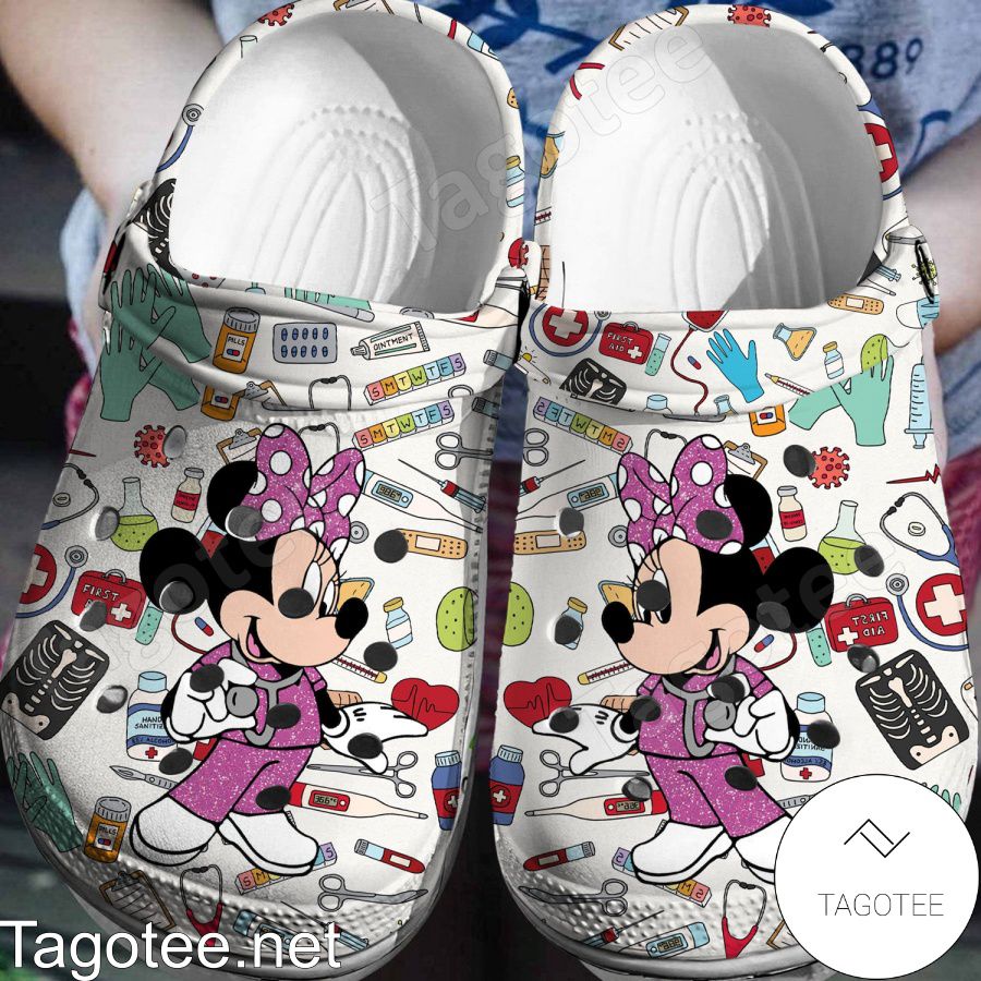 Minnie Mouse Experiment Crocs Clogs - Tagotee