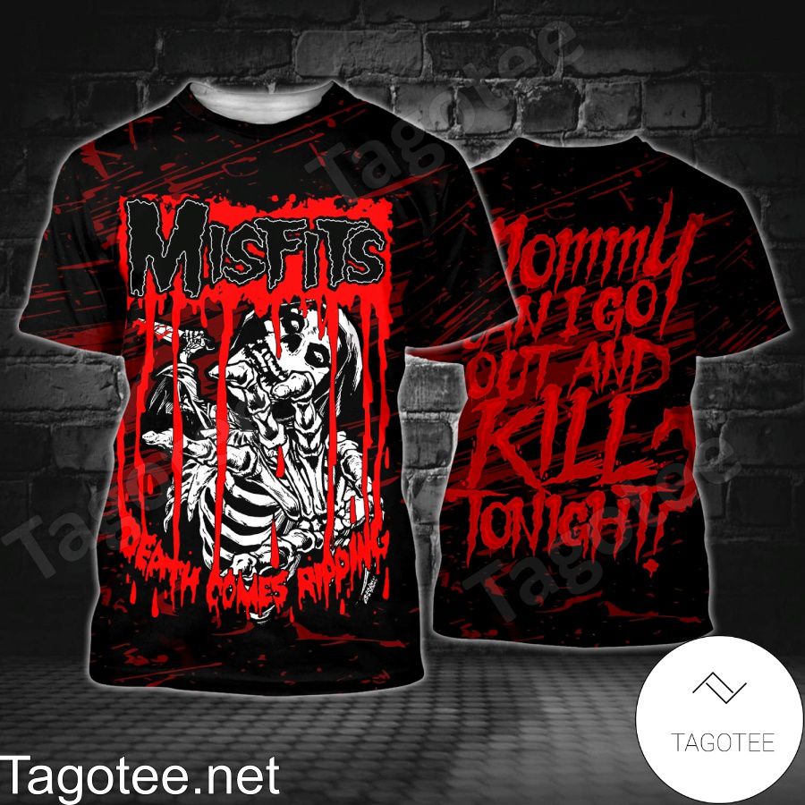 Misfits Mommy Can I Go Out And Kill Tonight Shirt, Tank Top And Leggings c