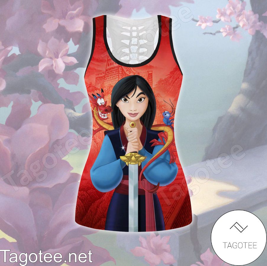 Mulan Dishonor On Your Cow Red Shirt, Tank Top And Leggings c