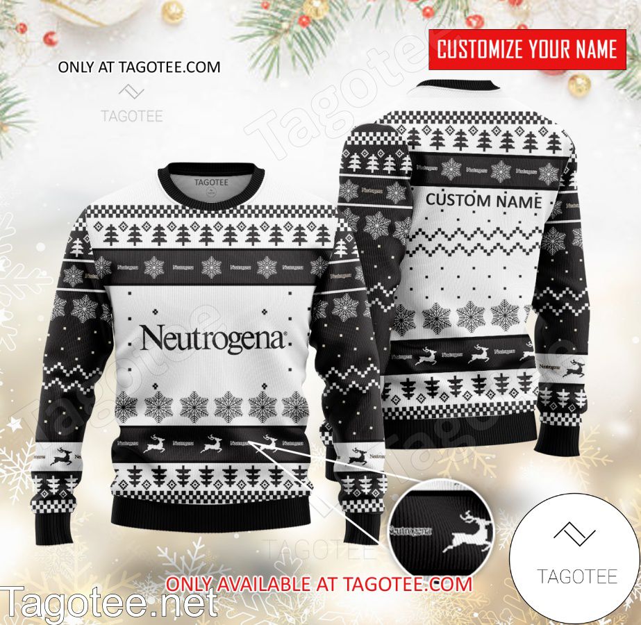 Neutrogena Logo Personalized Ugly Christmas Sweater - BiShop