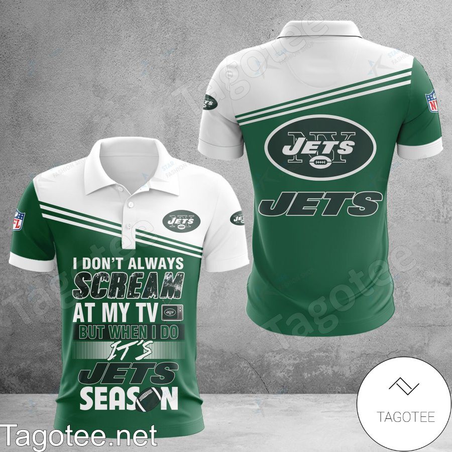 NWT New York Jets Nike Polo XL White NFL