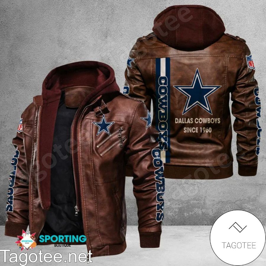 Nfl Dallas Cowboys Since 1960 Leather Jacket a