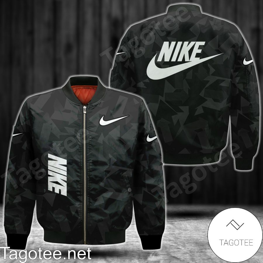 Nike Luxury Brand Geometric Bomber Jacket