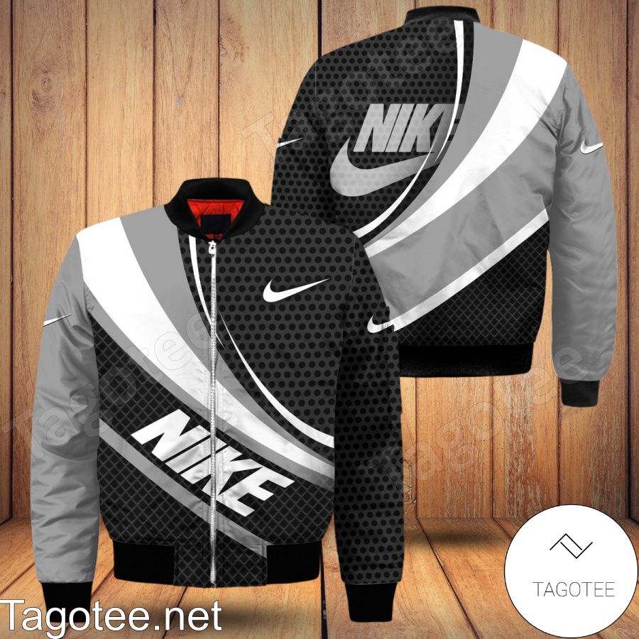 Nike Metal Pattern Bomber Jacket