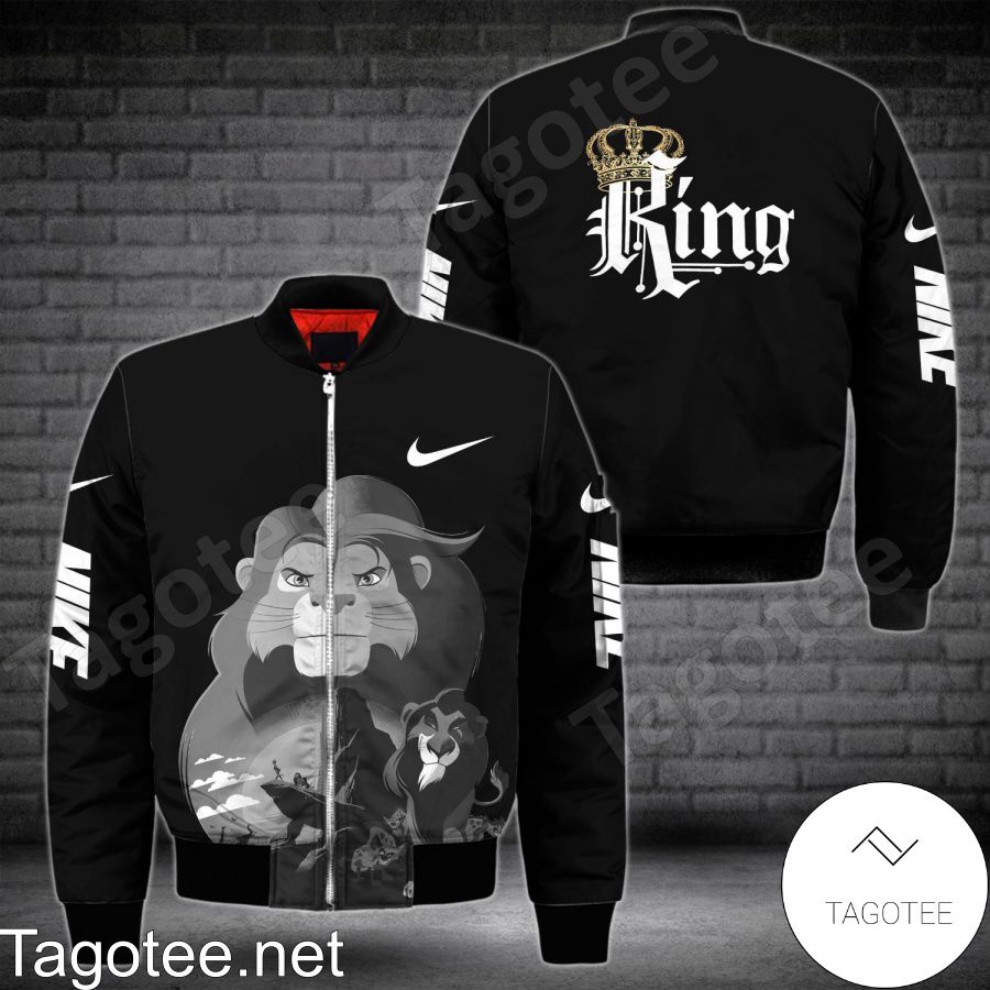 Nike With Lion King Bomber Jacket
