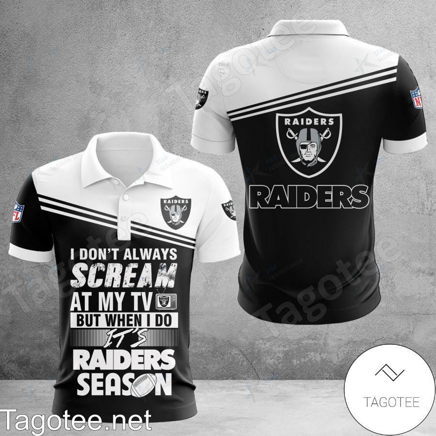 Oakland Raiders NFL 3D Black Bomber Jacket - T-shirts Low Price