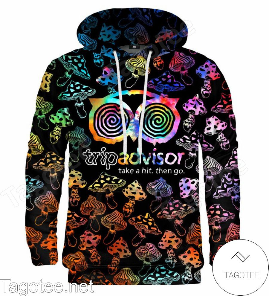 take a trip mushroom hoodie