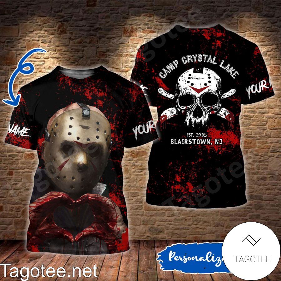 Personalized Jason Voorhees Camp Crystal Lake T-shirt, Hoodie b