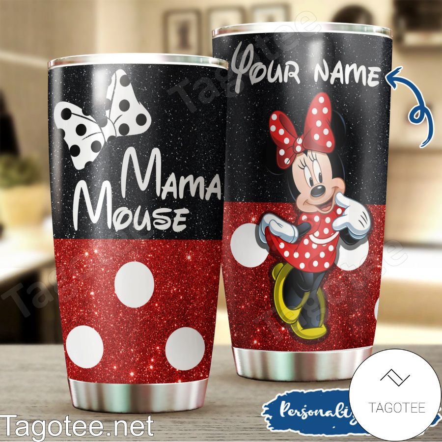 Personalized Mama Mouse Minnie Tumbler