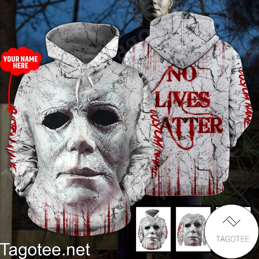 Personalized Michael Myers No Lives Matter Halloween T-shirt, Hoodie