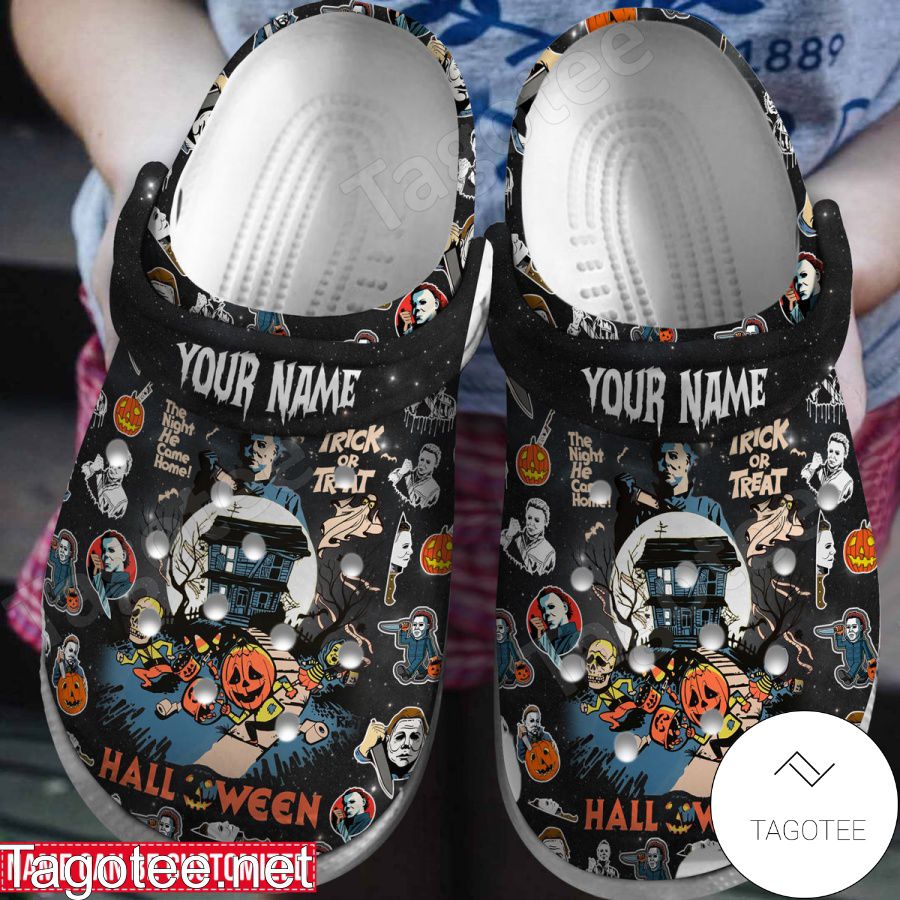 Personalized Michael Myers The Night He Come Home Halloween Crocs Clogs