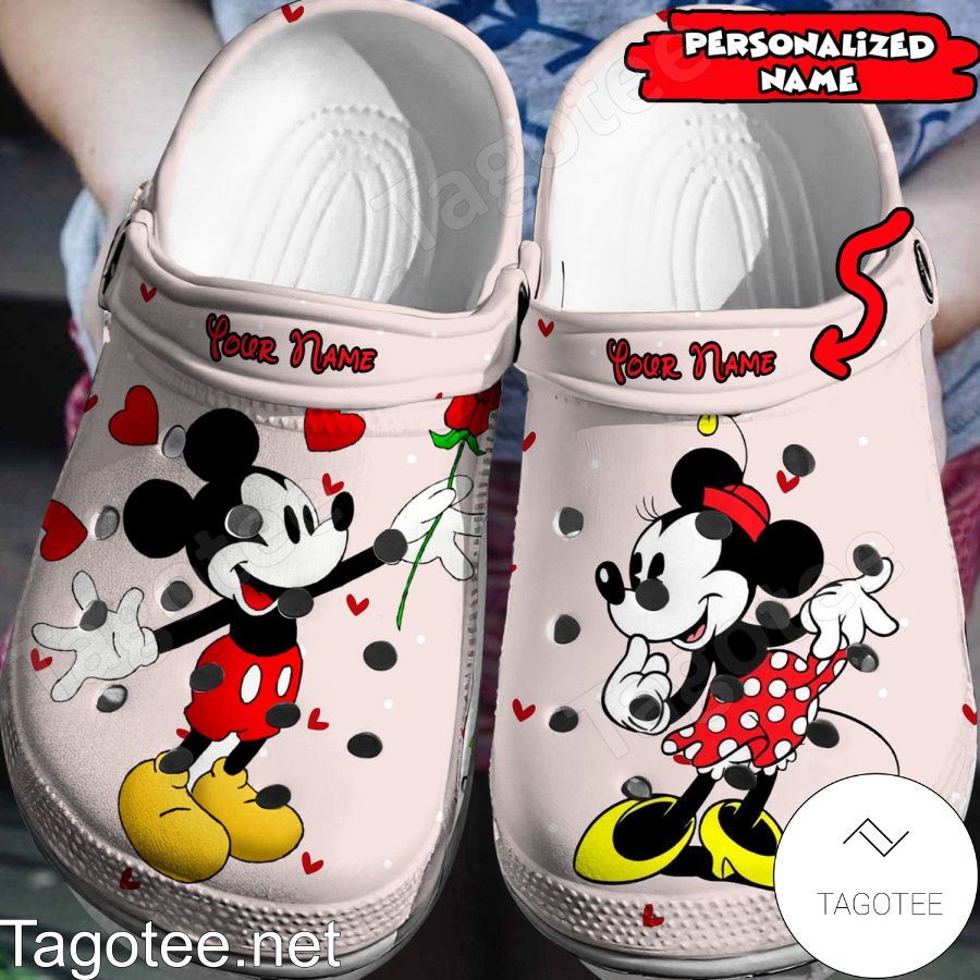 Mickey and Minnie Croc Charms 3