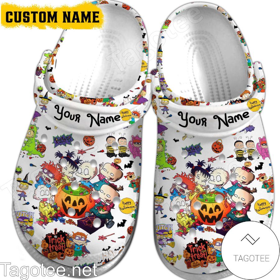 Personalized Rugrats Halloween Trick Or Treat Crocs Clogs a