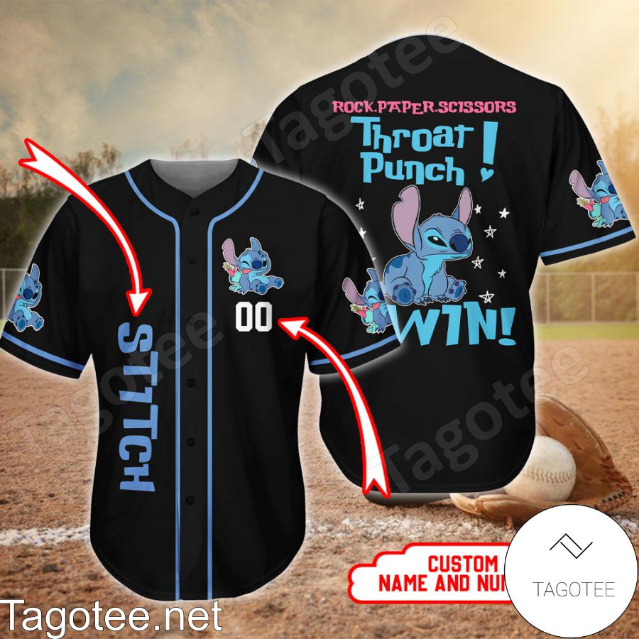 Personalized Stitch And Angel Love Baseball Jersey - Tagotee