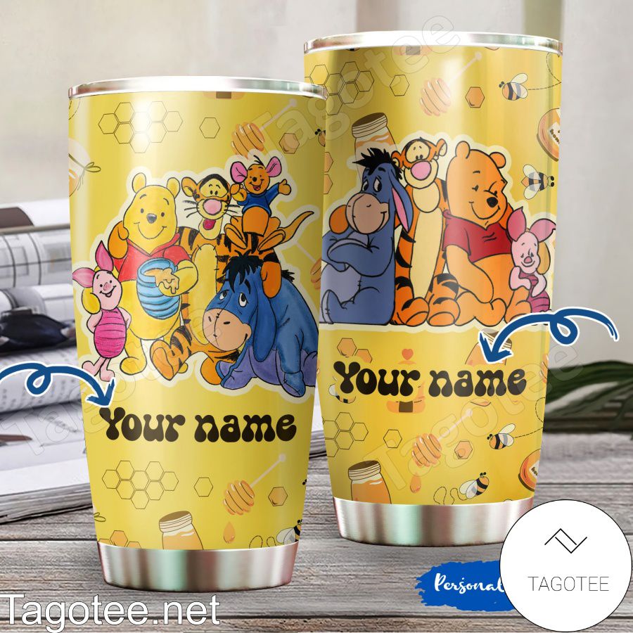 Personalized Winnie The Pooh Tumbler
