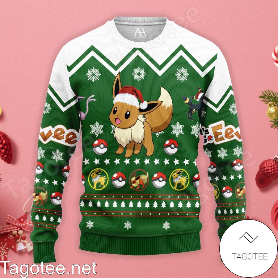 pokemon eevee sweater