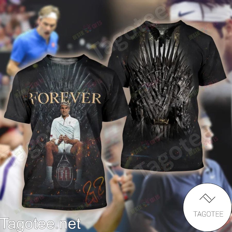 Roger Federer The Iron Throne Signature Shirt