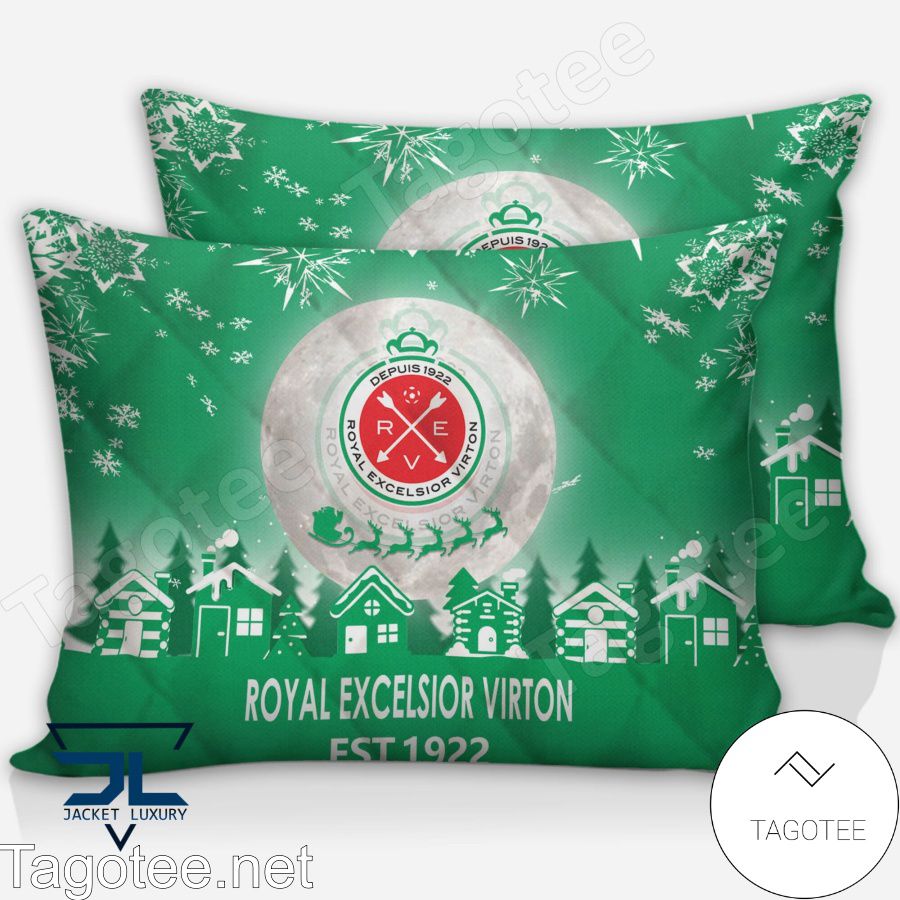 Royal Excelsior Virton Est 1922 Christmas Bedding Set c