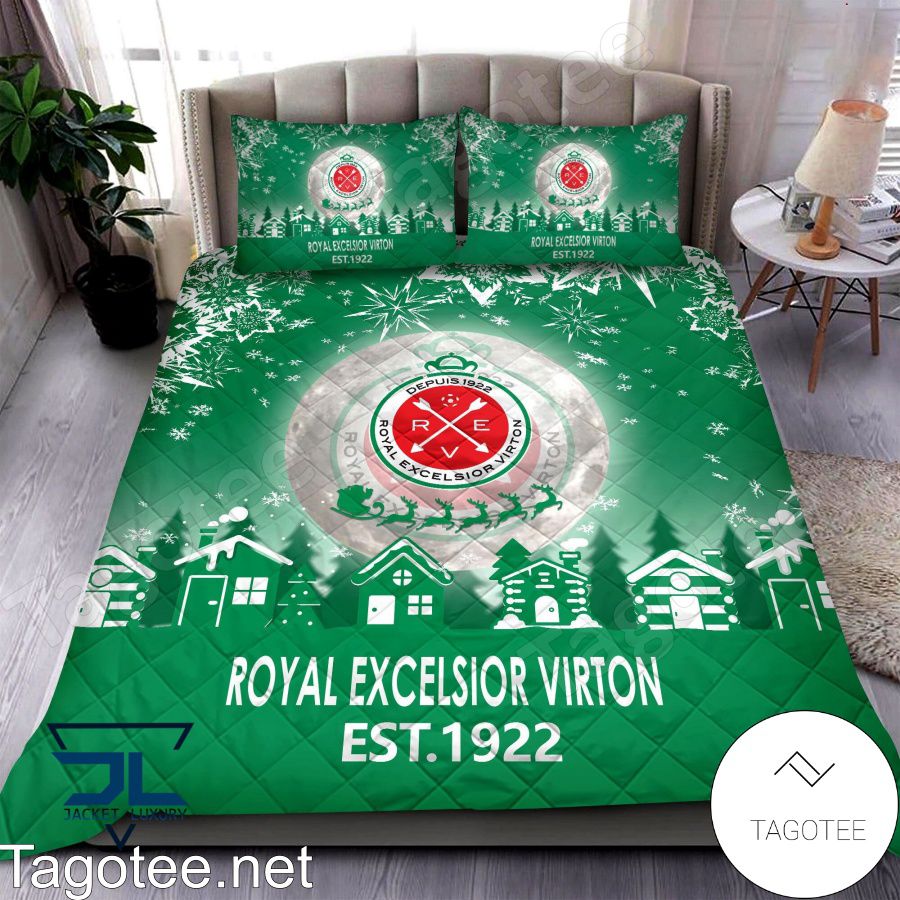 Royal Excelsior Virton Est 1922 Christmas Bedding Set