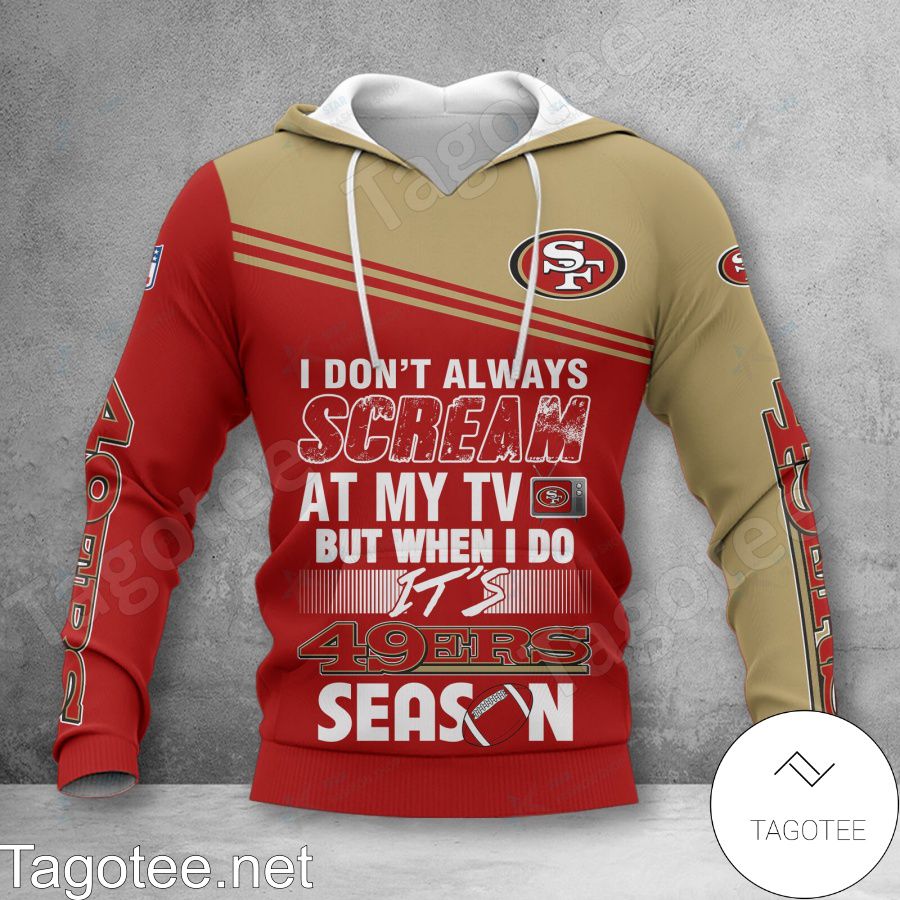 San Francisco 49ers Nfl Bomber Jacket 3d 3d Allover Designed Tshirt Hoodie  Up To 5xl 3d Hoodie Sweater Tshirt