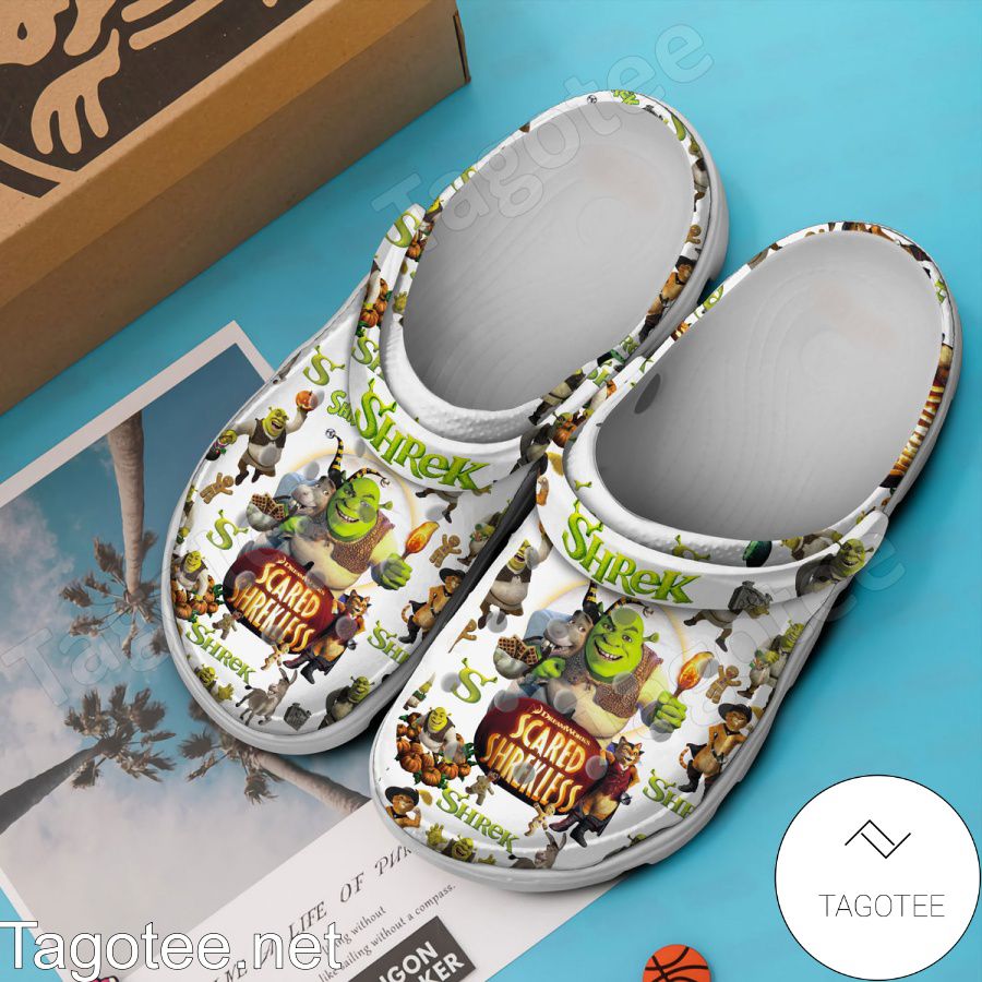 Shrek Scared Shrekless Crocs Clogs - Tagotee