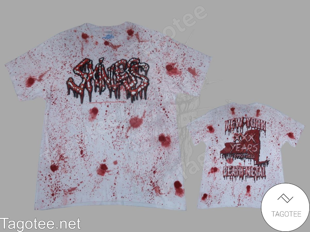 Skinless New York Xxx Years 1972-2022 Death Metal Shirt