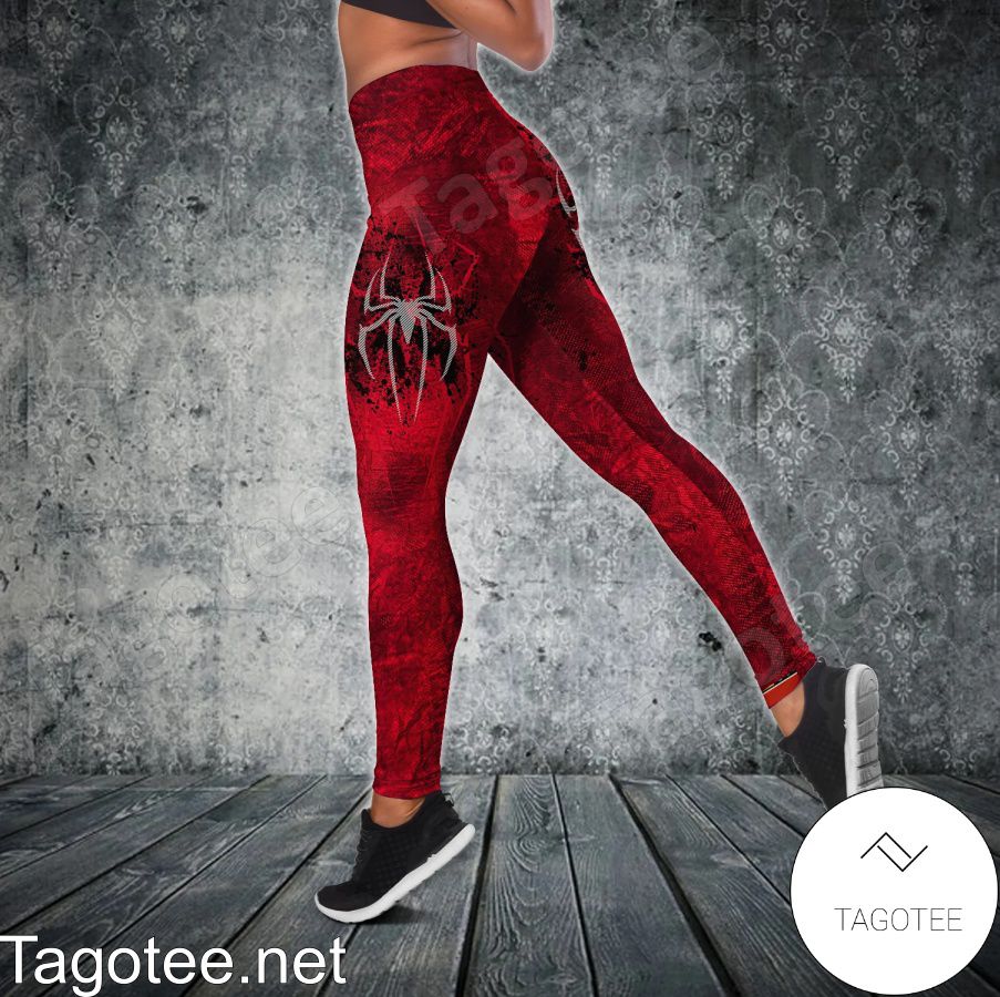 Spider Man With Great Power Comes Great Responsibility Shirt, Tank Top And Leggings e