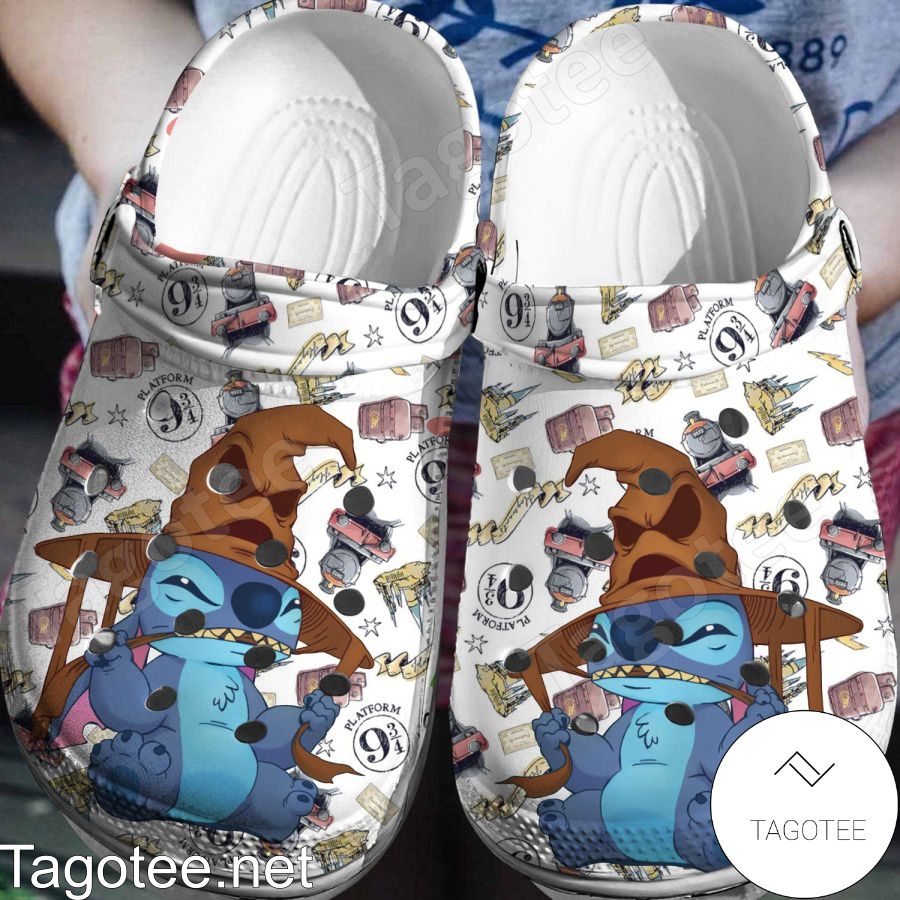 Stitch Harry Potter Crocs Clogs - Tagotee