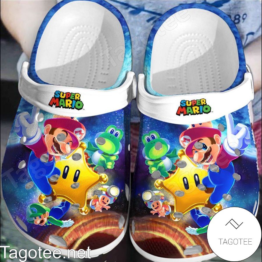 Super Mario Bros Game Crocs Clogs - Tagotee
